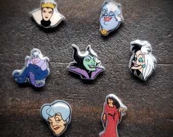 Villian Character Floating Charm:  Locket Charm (1-Piece) Size Varies
