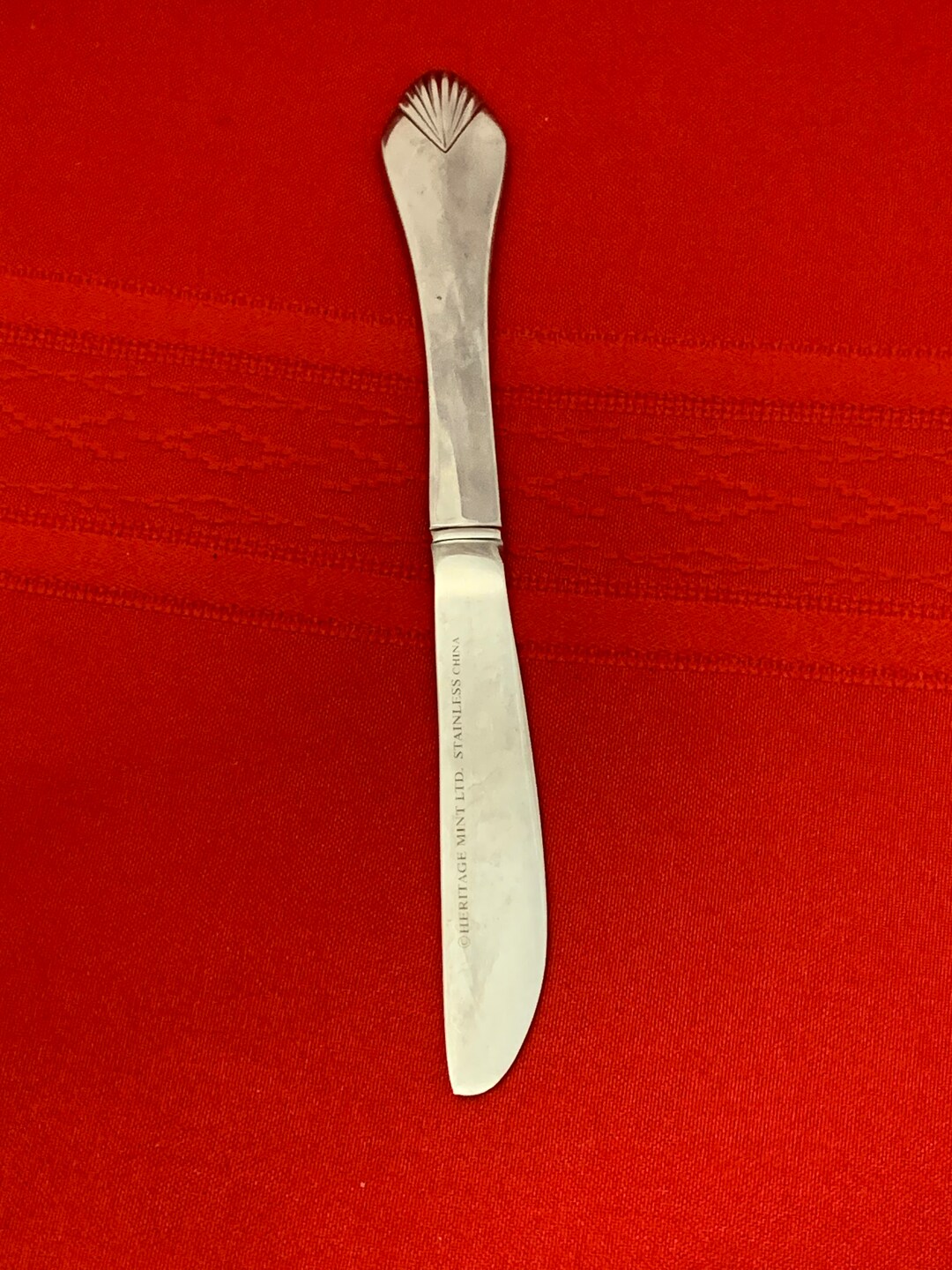 1 Heritage Mint Ltd Safrano Stainless Steel Butter Knife Small Table