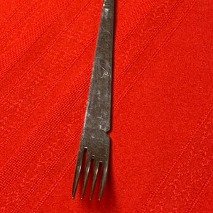 1 retroneu modern design trek stainless steel salad fork