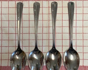 EKS10 EKCO Eterna Stainless Flatware 49 Piece Set NICE | #29522930