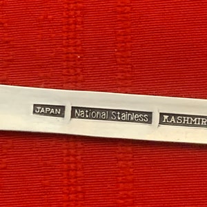 1 national stainless steel Kashmir teaspoon