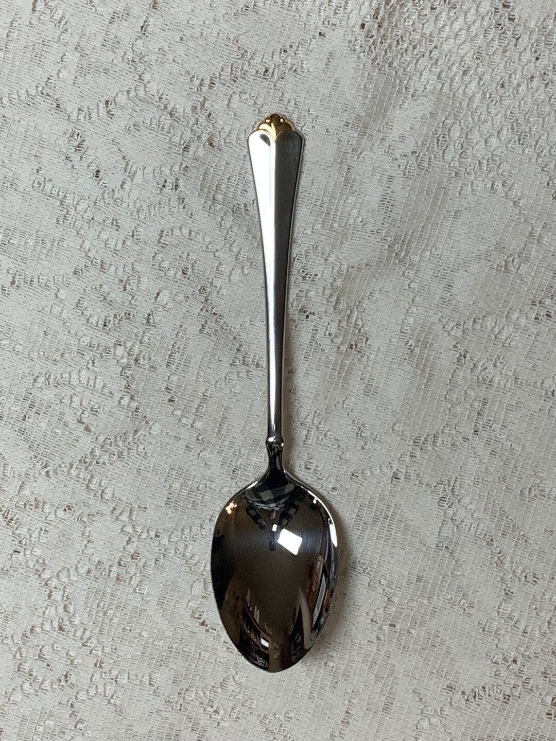 1 Oneida Golden Juilliard Stainless Steel Tablespoon Oval Soup Spoon Etsy