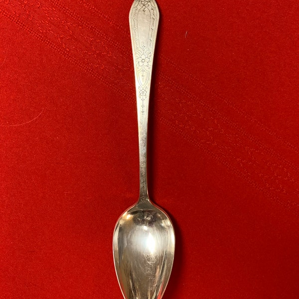 1 Oneida Paul revere silver community plate serving spoon