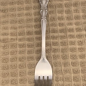 1 imperial fleurette stainless steel dinner fork