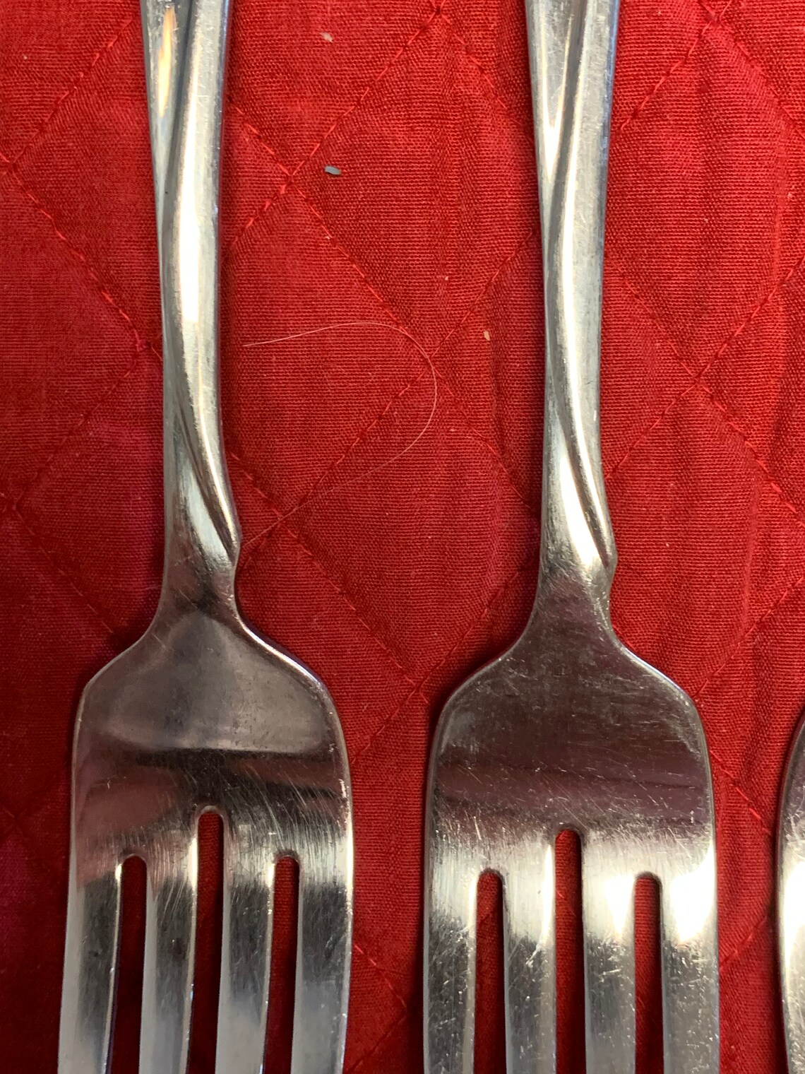 Set of 4 Oneida Flight Reliance Stainless Steel Salad Forks Etsy