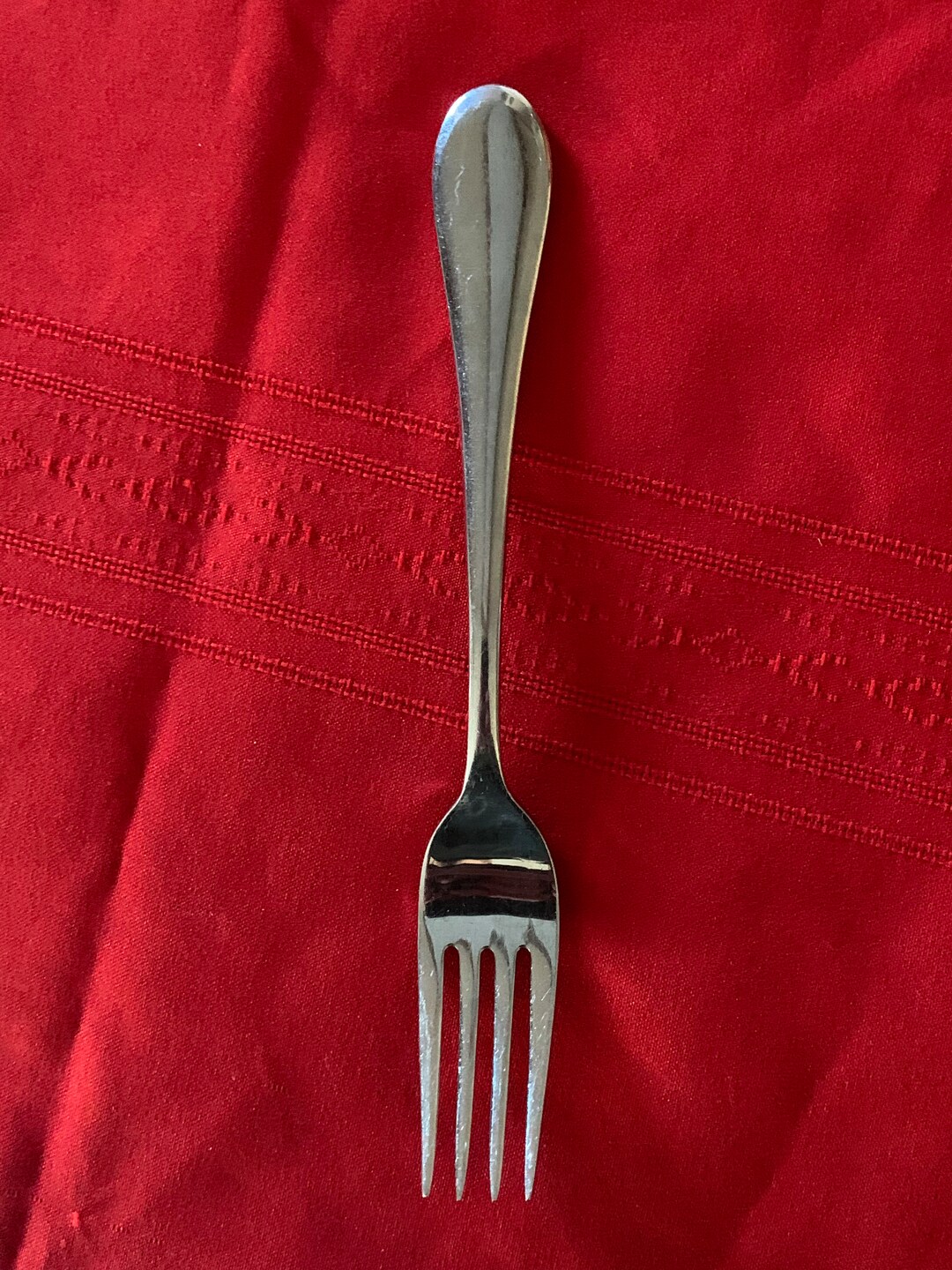 1 Oneida Icarus Glossy Mirror Stainless Steel Dinner Fork Etsy