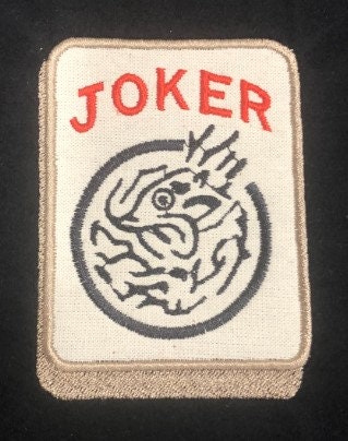 Mah Jongg Joker Tile Digitized Embroidery Design - Etsy