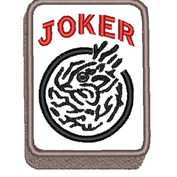 Mah Jongg Joker Tile Etsy