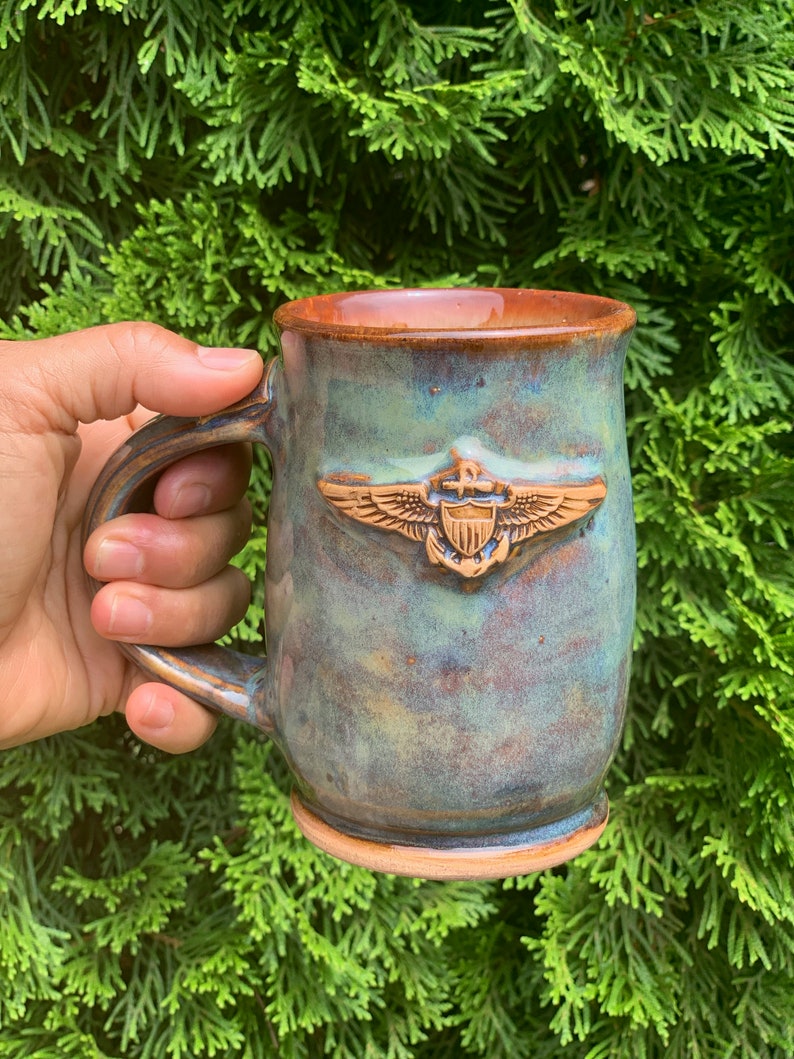 Aviator Mug PRE-ORDER, Navy Pilot Mug, Marine Corps Aviator, Military Mug, Navy Mugs image 2