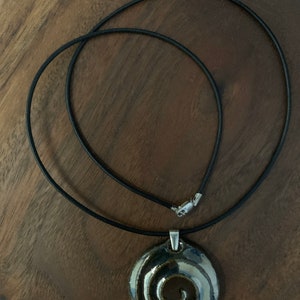 Essential Oil Diffuser Necklace Reflections 1 1/4” on 18” cord inches