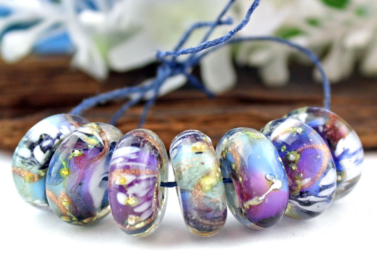 Frog Lampwork Beads - Sterling Silver/Glass Beads - Pandora Large Hole  Glass Beads – Findings On Meadow Lane