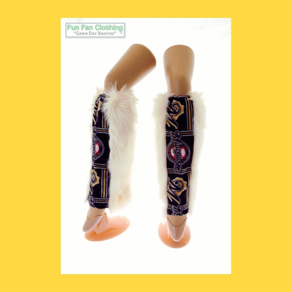Milwaukee Brewers Fur Leg Warmers: Game Day Legwarmers Milwaukee Brewers Fur Leg Warmers: Game Day Legwarmers