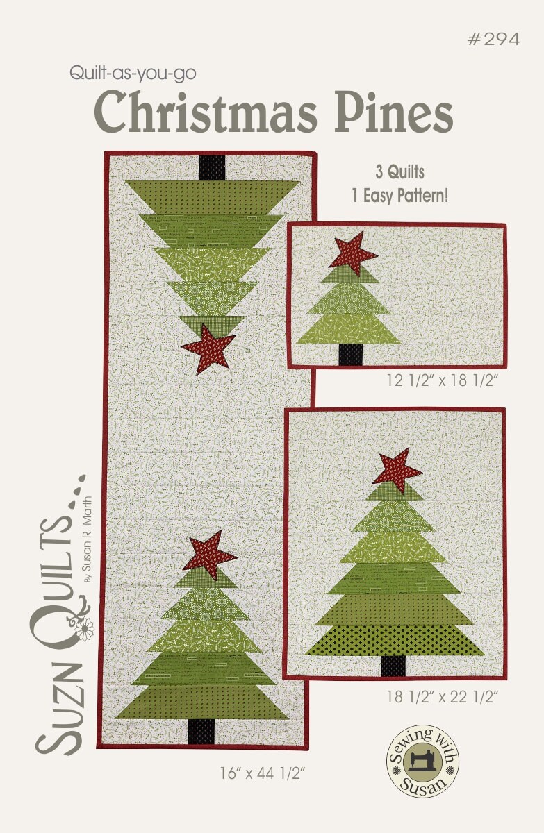 Christmas Pines Quilt Pattern - Etsy