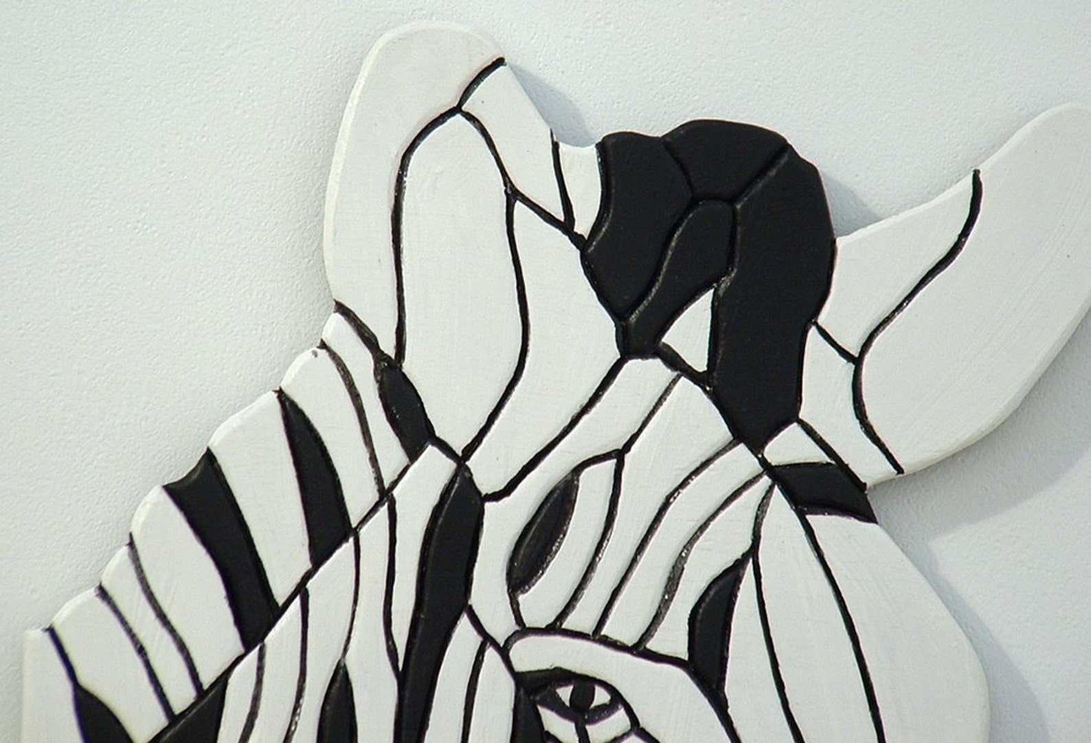 Zebra Wood Wall Sculpture African Wall Art Animals Etsy