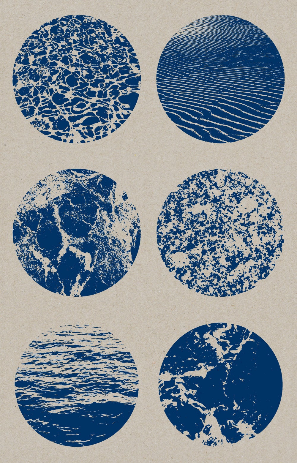 Water Features Textures 12 Water Textures - Vector & PNG Resources. Digital Download. Art ...