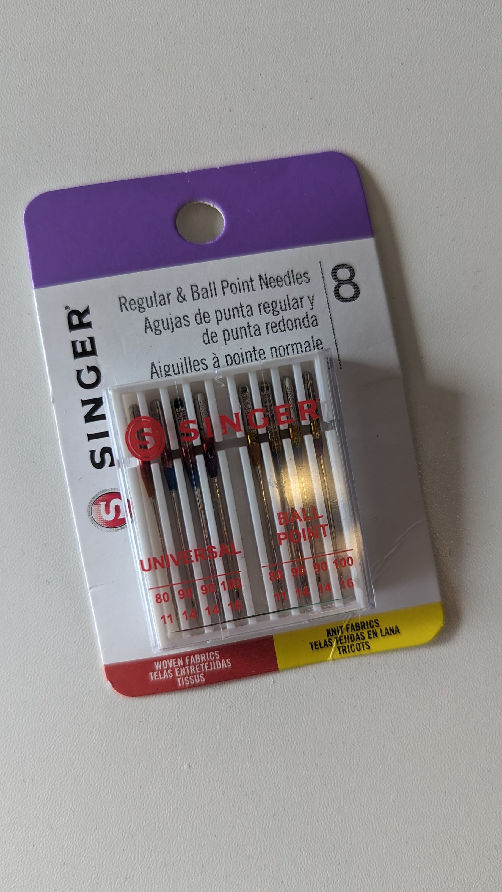 Singer Ball Point Needles Singer Machine Needles Universal & Ballpoint Bundle 0473 - Etsy