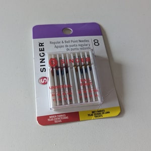 Singer Ball Point Needles Singer Machine Needles Universal & Ballpoint Bundle 0473 - Etsy