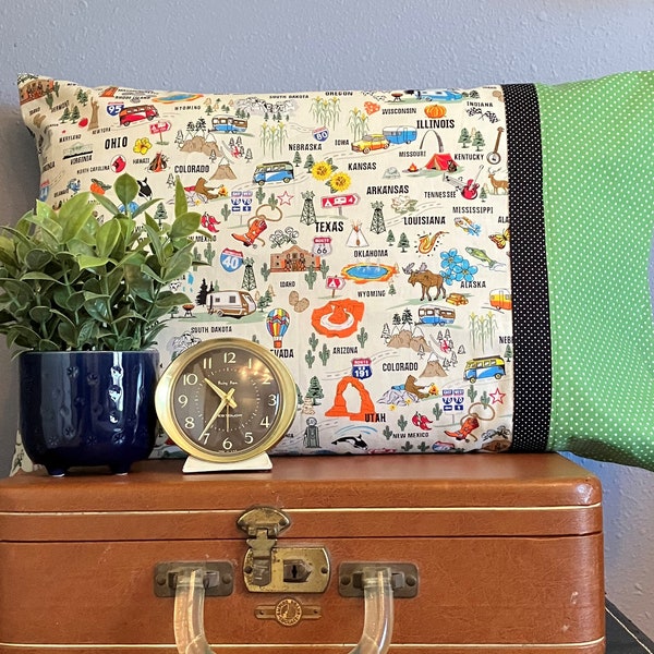Travel Pillowcase Etsy