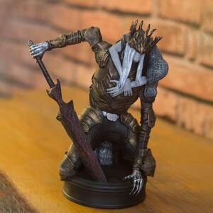 Lorian and Lothric Hand Painted High Quality Art figure statue figurines, Birthday gift, Christmas Gift, Gift For Game