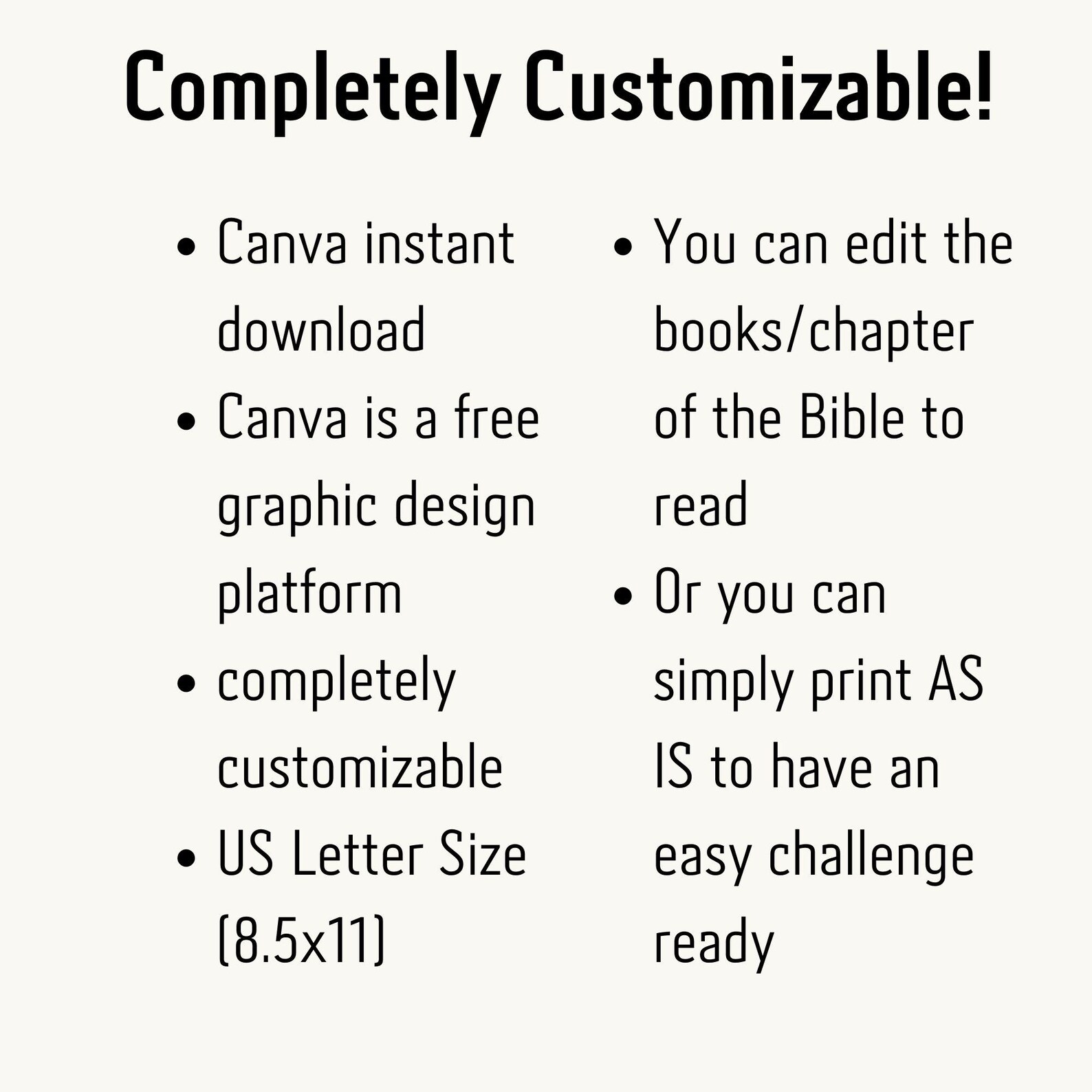 Bible Reading Challenge for Kids Editable Canva Template - Etsy