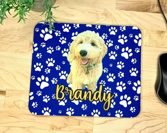 Custom Mouse Pad, Personalized Mouse Pad, Personalized Photo Mouse Pad, Photo Mouse Pad, Desk Accessories, Customized Mousepad, Pet Gift