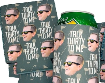 Personalized Can cooler, golf gifts for men, golf bachelor party favors, funny golf party favors, custom golf gifts, golf party decor