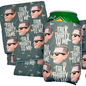 Personalized Can cooler, golf gifts for men, golf bachelor party favors, funny golf party favors, custom golf gifts, golf party decor