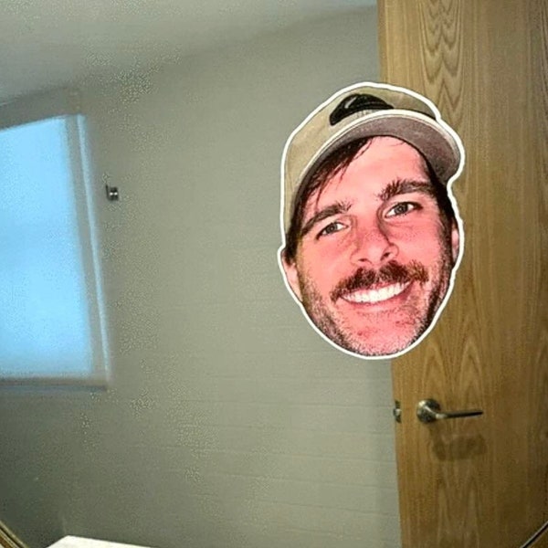 Custom Removable Mirror Decals Etsy