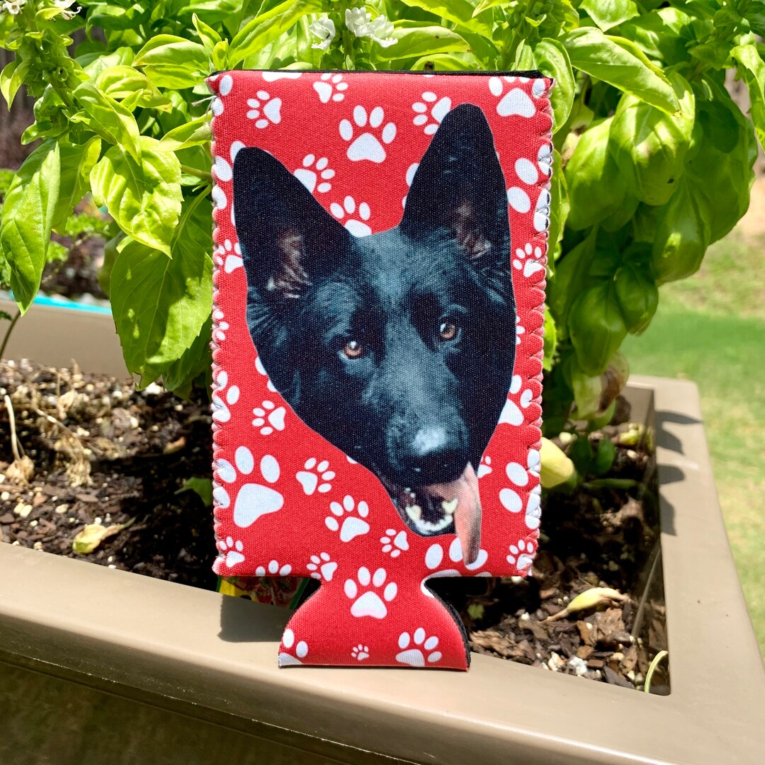 Custom Pet Gift Personalized Pet Can Cooler Dog Birthday Etsy