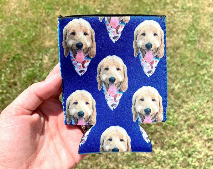 Custom Pet Gift Personalized Pet Can Cooler Slim Can Cooler Etsy