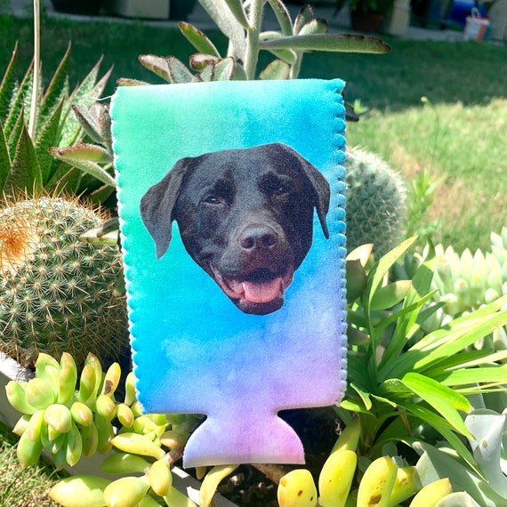 Custom Pet Gift Personalized Pet Can Cooler Slim Can Cooler Etsy