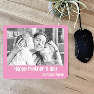 Custom Mouse Pad, Personalized Mouse Pad, Personalized Mouse Pad with Photo, Mother's Day Gift for Grandma, Valentines Day Gift for Nana