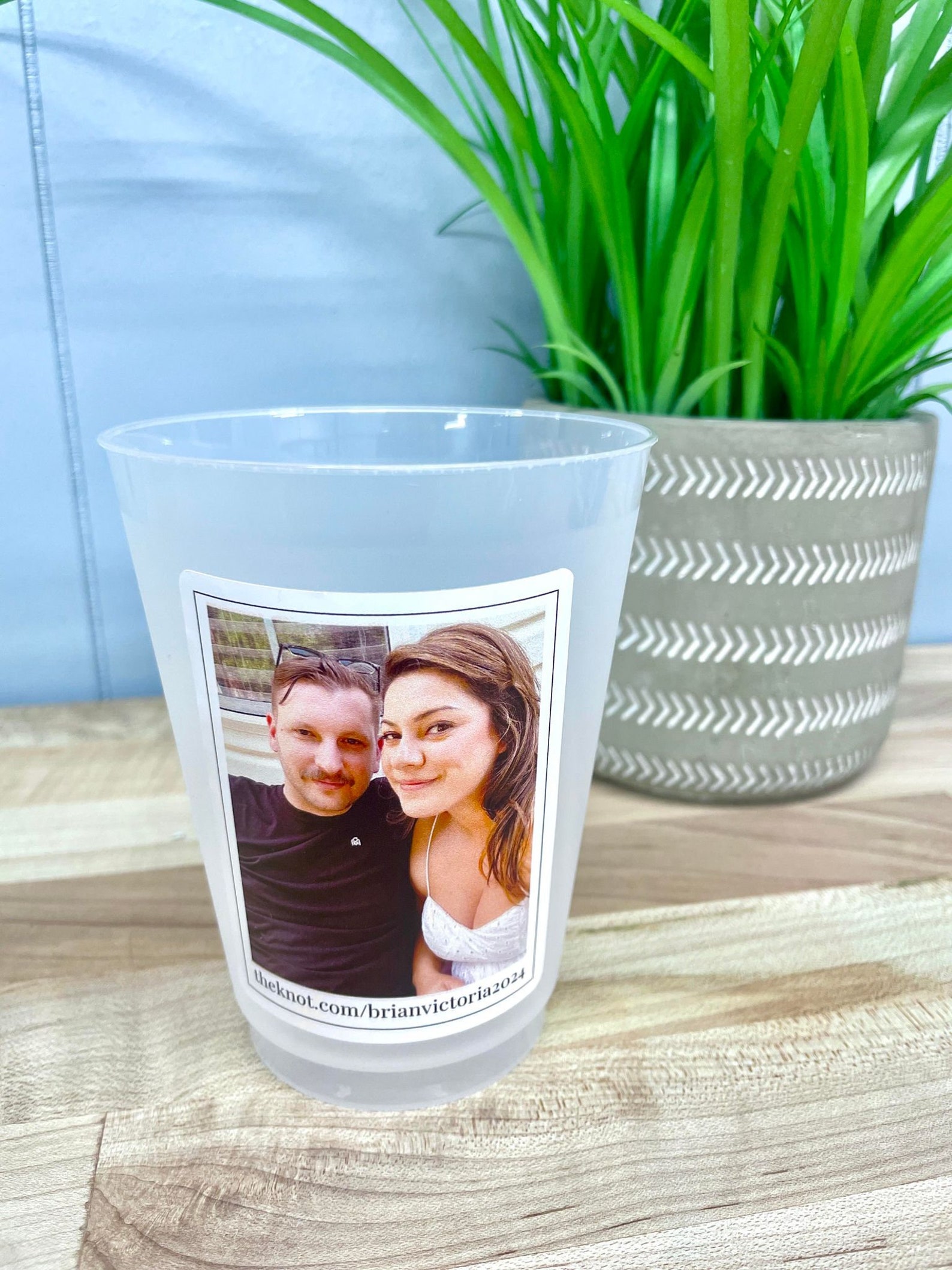 Set of 5 Plastic Cups Personalized, Custom Plastic Cups, Custom Cups ...