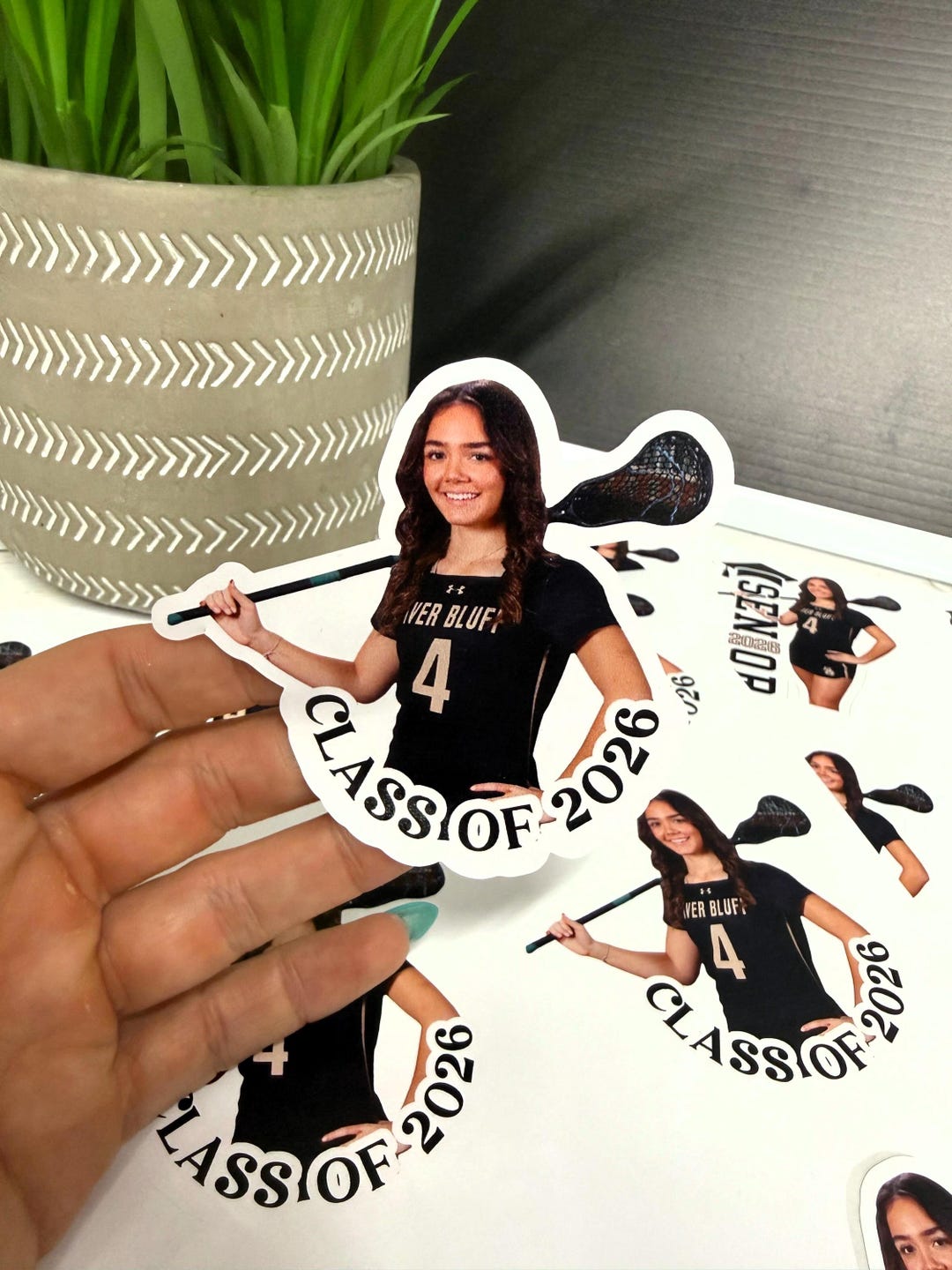 Class of 2026 Sticker, Custom Graduation Sticker, Senior Party Favor ...