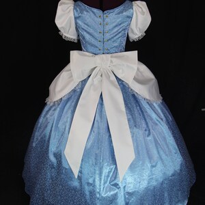 Disney-inspired Classic Blue and White Cinderella Parade Gown - Etsy