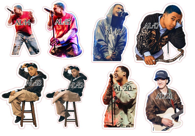 Adrian Fan Girl Stickers Decal - Etsy