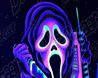 Ghostface Scream Tapestries for Sale