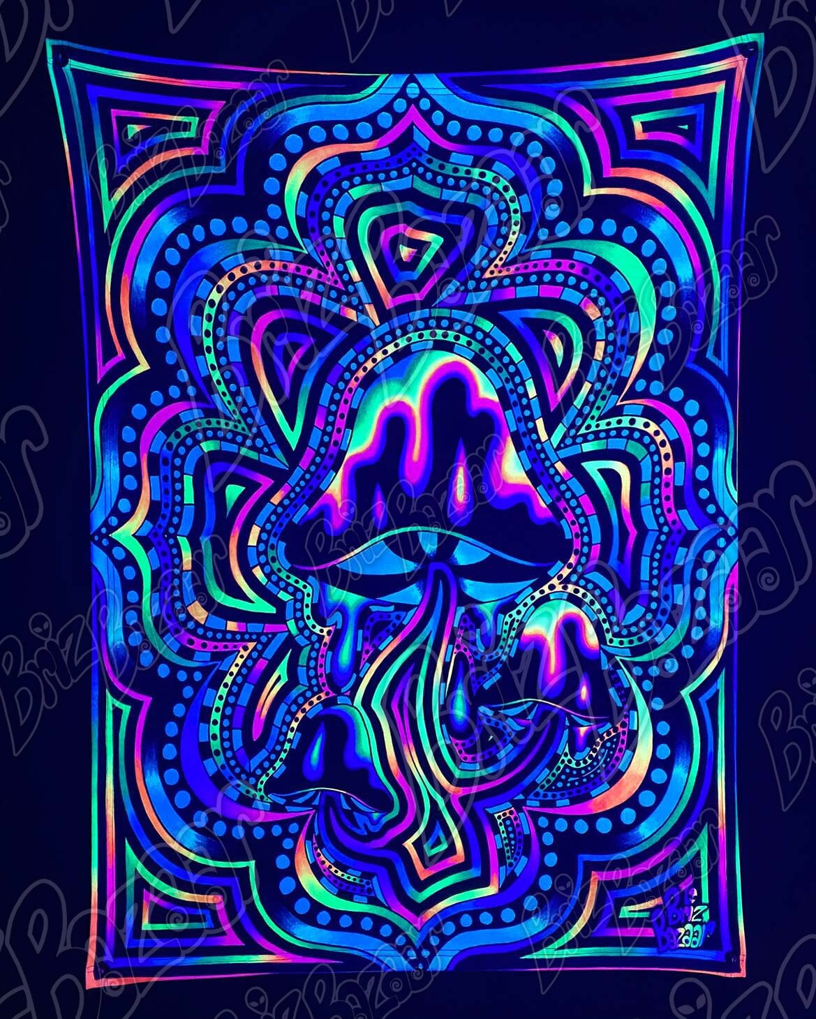 Trippy led art online
