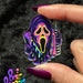 Pin of Ghost Mask / Acrylic Pin / Horror Pin