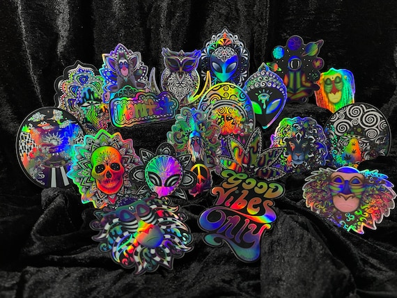 8x10 Art Print of Kronic Haze /// Pot Leaf Art / Psychedelic Pot