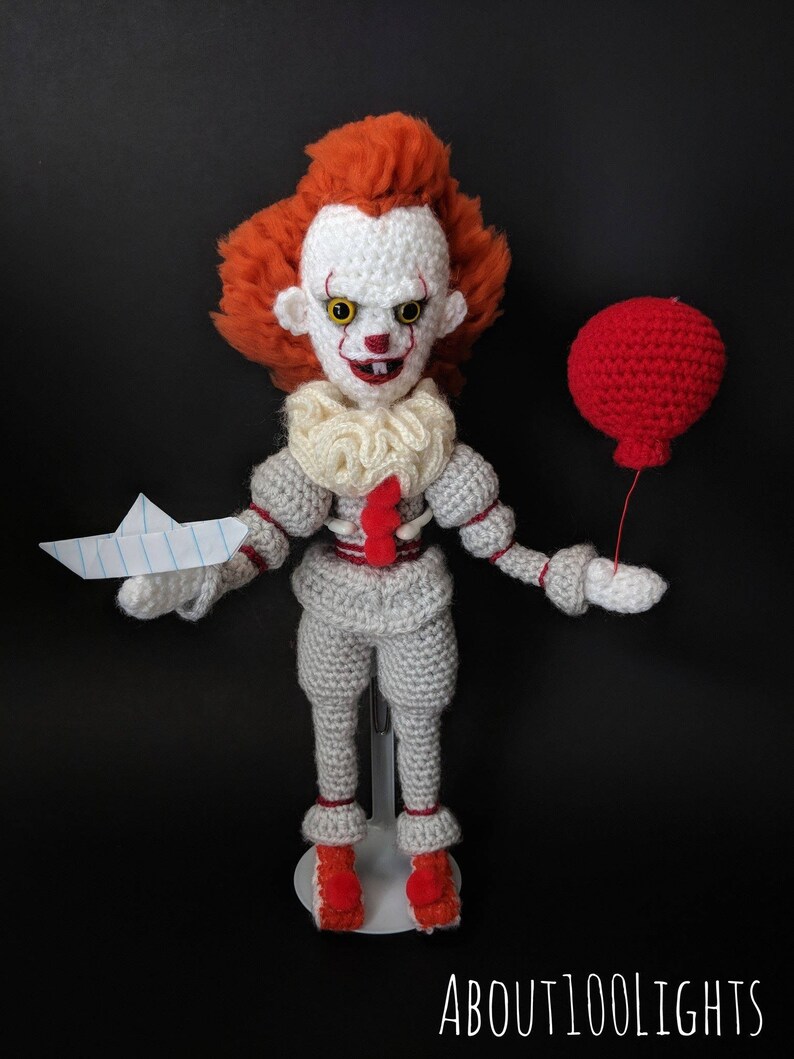 Crochet Pennywise | Etsy