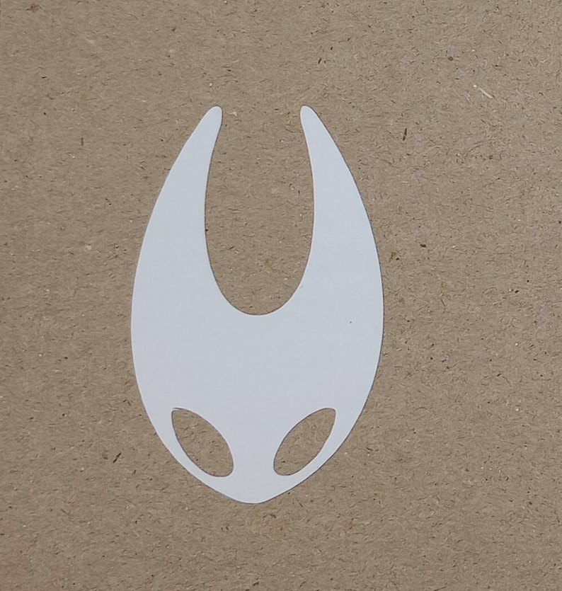 Hollow Knight Mask Vinyl Decal Etsy