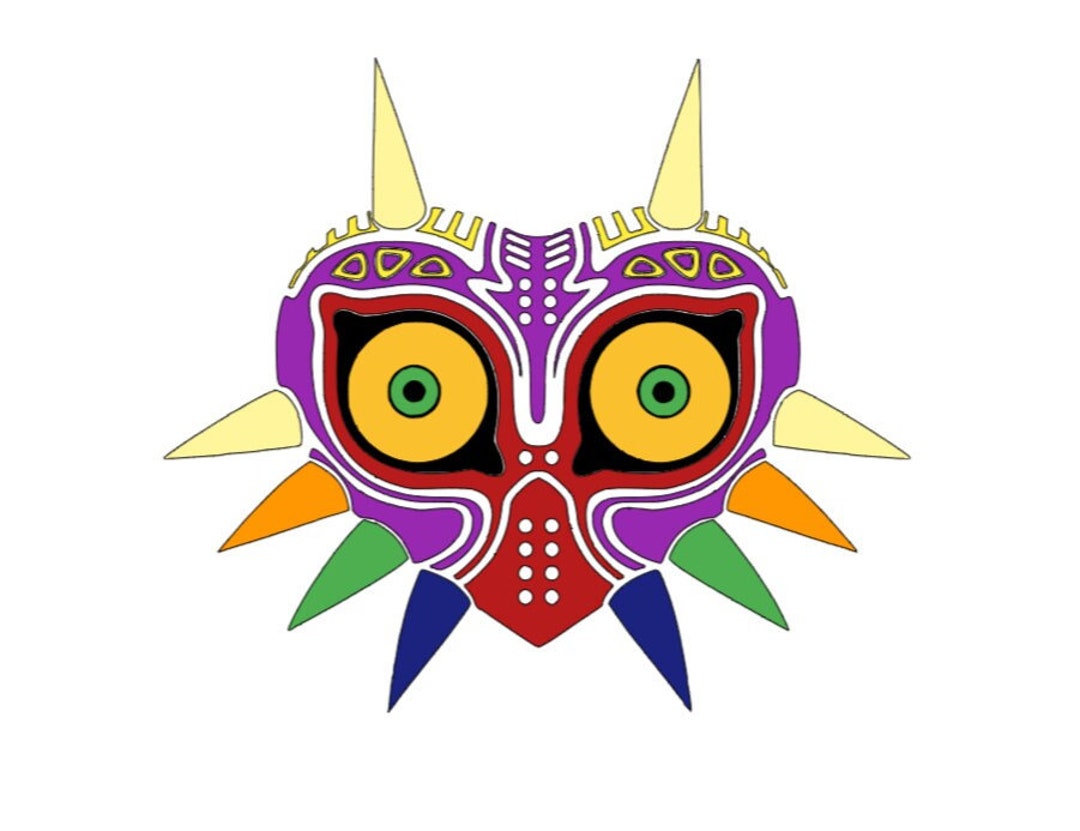 Majora's Mask Vinyl Decal - Etsy
