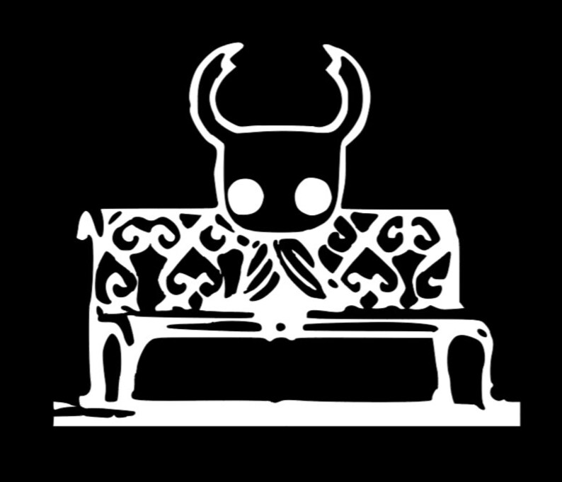 Hollow Knight Bench Vinyl Decal - Etsy