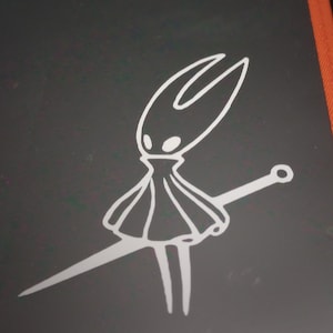 Hollow Knight Hornet Vinyl Decal