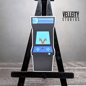 Kawaii Standup Arcade Machine Video Game Leuke Sticker Decal