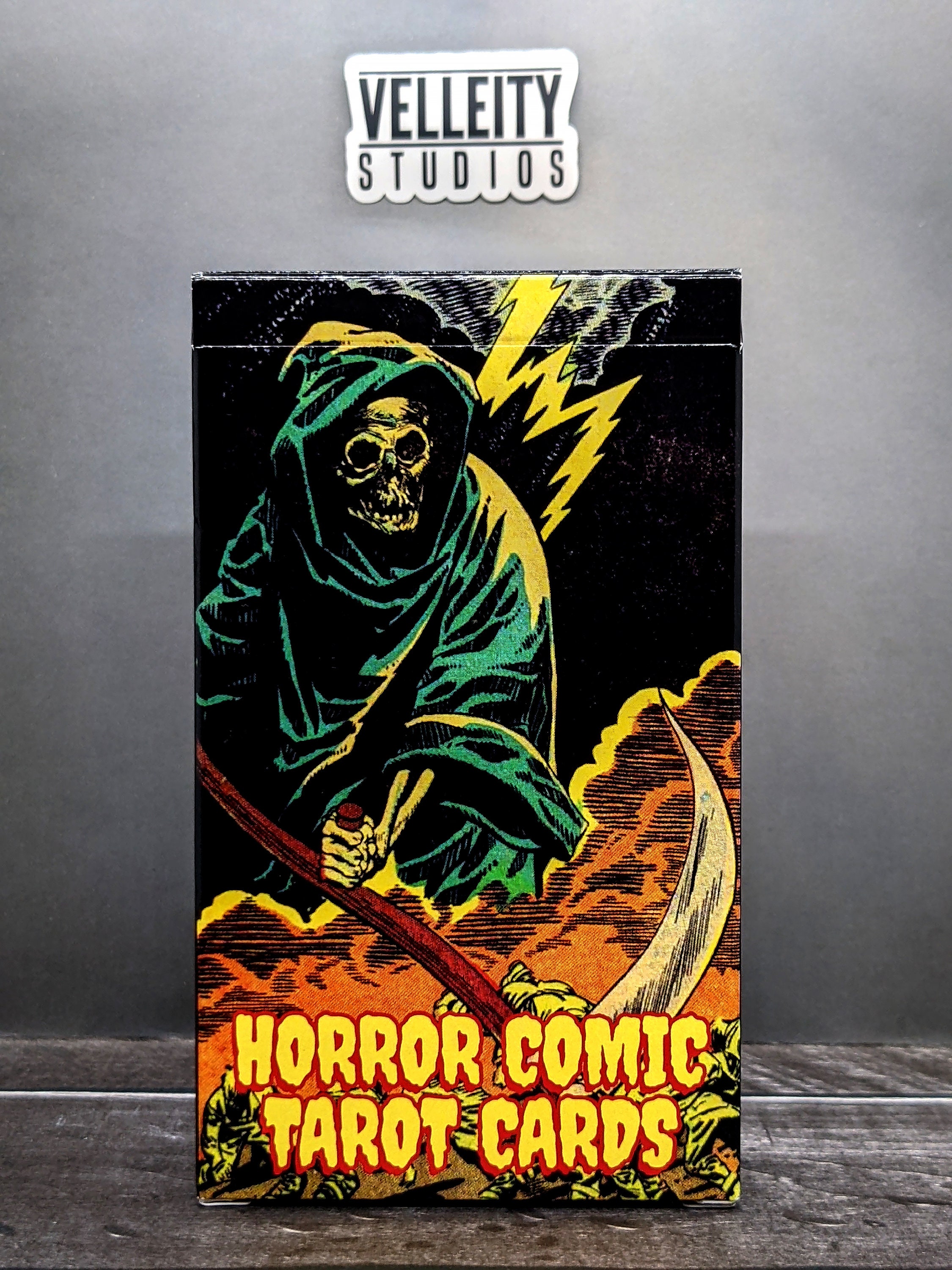 Horror Comic Tarot Cards V2 full 78 Card Deck Featuring Etsy