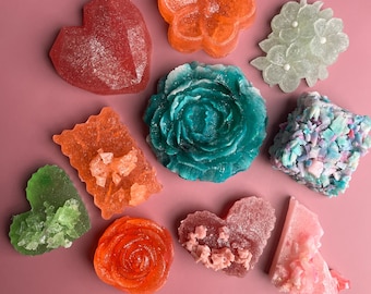 Kohakutou Crystal Candy Recipe, Edible Gems (PDF Download)