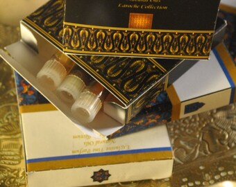 Orange Blossom & Bois D'Agar - Shafali - Sandali Gulab (3 x 1ml) Sample Sizes / Trial Set - Natural Perfume Oils Attars by Sharif LaRoche