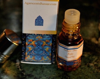 Mughal Gardens 3ml Art Parfum-Exotic Blossoms  Amber Deer Musk, with fine Wood, Fruit & Spice